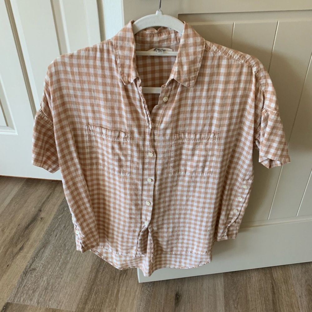 Madewell button down shirt XS